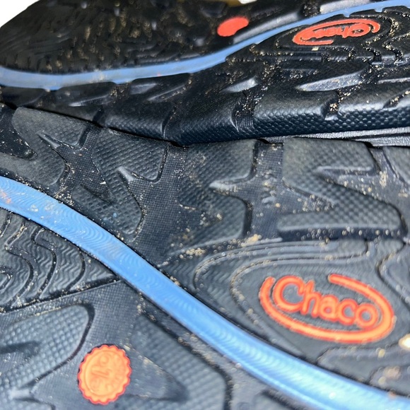 WOMEN'S CHACO Z/VOLV sandals size 9 blue/pink hiking outdoor beach - Picture 5 of 5